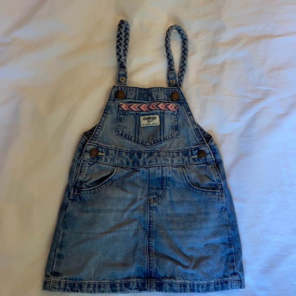 OshKosh B’gosh 3T Overall Skirt